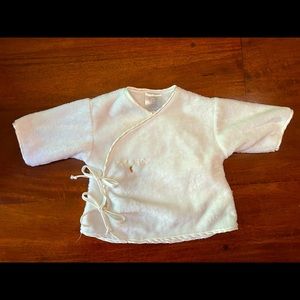 Soft, kimono-style jacket, size 0-3 months